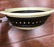 Flexable drain basket