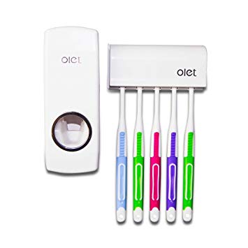 Toothbrush Holder & Toothpaste Dispenser (003)