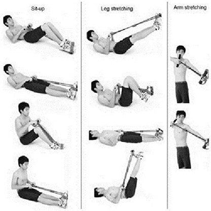 Single-spring Tummy Trimmer & Ab Exerciser (028)
