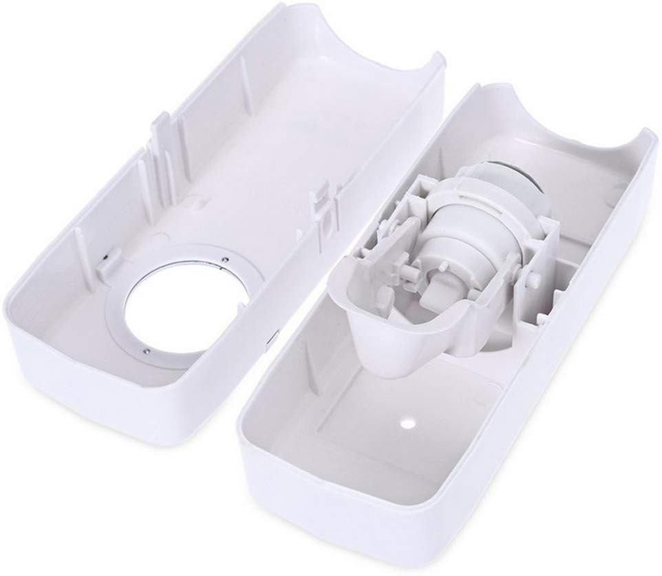 Pack of 2 Toothpaste Dispenser with Wall Mount Tooth Brush Holder