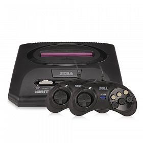 Sega Mega Drive 2 Video Game with Console 16 Bit Retro Handheld Game Player 5 Games Inside