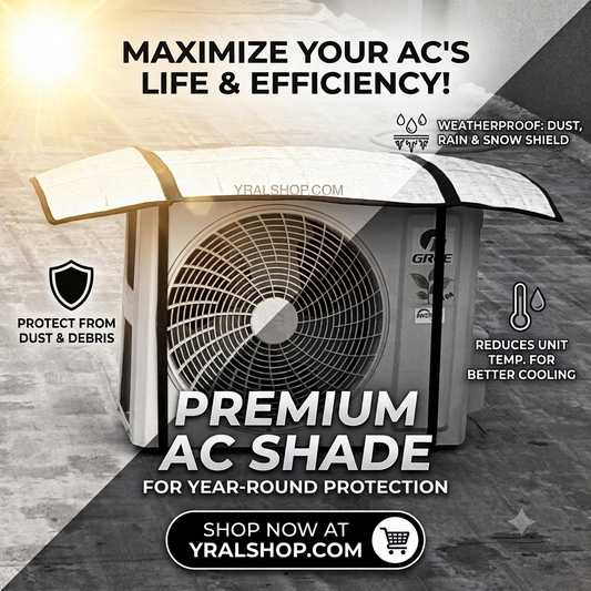 SunShield™ AC Heat Reflective Cover – Keep Your AC Cooler & Reduce Energy Waste