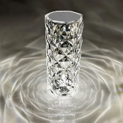 CrystalGlow™ Diamond Lamp – 16 Colors Touch & Remote LED Mood Light
